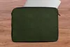 MuchoWow® Laptop Hülle 13 Zoll Leder - Grün - Tiere Produktbild-Vorschau 5