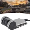 A car dashboard view with a dashcam in the foreground. Produktbild-Vorschau