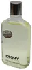 Minimalistischer Flakon des DKNY Be Delicious Aftershave Men mit dezentem Label und silbernem Verschluss. Náhled obrázku produktu