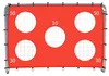 KIK KX3207 Futbalová bránka s plachtou 215 x 153 x 76 cm Náhľad obrázku produktu 1