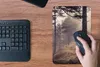 MuchoWow® Mauspad Mousepad Nebel - Herbstdekoration - Natur Produktbild-Vorschau 4