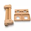 Türklinke Beige 1 Paar Quadratische Rosette Modernes Design Produktbild-Vorschau 2