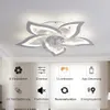 65 cm Deckenventilator mit Licht, Blüten-Design – Produktbild-Vorschau 2