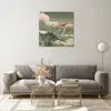 Bilder auf glas - Einteilig - Rot Flugzeug Berge - 60x60cm Produktbild-Vorschau 7