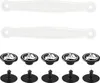 INF Correas de talón de PVC negro para zuecos - Vista previa de la imagen del producto 1