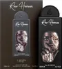 A product shot of a perfume bottle and its packaging, featuring artistic imagery of a face. Anteprima dell’immagine prodotto