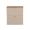 WENA Waschtischunterschrank 60 cm, geriffelte Fronten, Produktbild-Vorschau 2