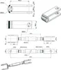 Beidseitig verstellbare Heck-Dreipunktaufnahme Dreipunktaufhängung Heckaufhängung Kleintraktor Dreipunktaufnahme Heckbock 925111 52861 4031765528610 Produktbild-Vorschau