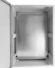 An empty electrical enclosure with its door open, showing the interior. Anteprima dell’immagine prodotto