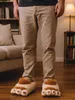 3D Halbling Füße Slipper Plüsch Pantoffeln Hausschuhe 38-40 Produktbild-Vorschau 3
