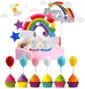 Décoration de gâteau licorne anniversaire, décoration de Voir les images du produit 7