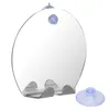 Fogless Shower Mirror Round Shape Anti Fog Wall Hanging Produktbild-Vorschau 4