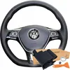 Lenkradbezug für Passat B8 Golf 7 Polo 5 6 Crafter Tiguan Produktbild-Vorschau 1