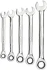PARKSIDE® Ratschen-Ringschlüsselsatz, 5-teilig Produktbild-Vorschau 1