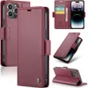 iPhone 14 Pro Hülle, Leder Brieftasche Kartenfach Produktbild-Vorschau 1