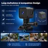 Helmkamera Fahrrad WiFi, 1080P HD, 120° Weitwinkel, 12MP, Produktbild-Vorschau 7