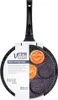 A frying pan with smiley face molds, presented with its packaging. Náhled obrázku produktu