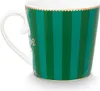 PIP STUDIO Love Birds Medallion Henkelbecher Stripes grün Produktbild-Vorschau 2