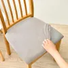 Stretch Sitzbezug für Stühle - 40 x 40 cm - Kühles Beige Produktbild-Vorschau 5