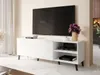 TV stolík 150 cm BERMEJO - biely / lesklý biely Náhľad obrázku produktu 1
