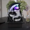 RGB LED Tischbrunnen mit Farbwechsel, Höhe 25,5 cm Produktbild-Vorschau 2