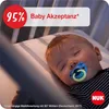 NUK Signature Schnuller Silikon Gr.3 – Blau, 4er Set, Produktbild-Vorschau 5