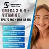 Omega 3-6-9 90 Kapseln | hohe Dosierung | mit Fisch-, Lein- Produktbild-Vorschau 4