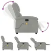 VidaXL 371808, Zamat, Šedá, Pena, 110 kg, 710 mm, 865 mm Náhľad obrázku produktu 9