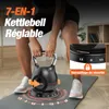 DH FitLife 7-en-1 Kettlebell réglable (1,5-10 kg), Haltère Voir les images du produit 2