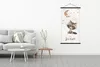 MuchoWow® Textilposter Aquarell - Sei mutig - Zitate - Produktbild-Vorschau 3