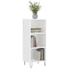 vidaXL Sideboard Hochglanz-Weiß 34,5x32,5x90 cm Produktbild-Vorschau 4