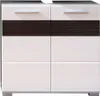 trendteam Bad Waschbeckenunterschrank Mezzo Weiß/Weiß Produktbild-Vorschau 1
