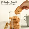 Praknu Vorratsgläser mit Deckel Luftdicht - Vorratsdosen Produktbild-Vorschau 5
