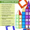 KRUMAD Magnetische Bauklötze 45 Teile - Kreatives Produktbild-Vorschau 3