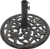 vidaXL Sonnenschirmständer Bronze 12 kg 48 cm Gusseisen Produktbild-Vorschau 4