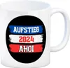 Kiel Aufstieg 2024 Kaffeebecher mit Spruch Ahoi Produktbild-Vorschau 1