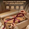 Couchbar für Wein Eiche mit 4 Glasschalen - Getränkehalter Produktbild-Vorschau 8