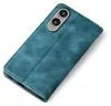 A teal flip case for a smartphone, shown from a diagonal top-down view against a white background. Produktbild-Vorschau