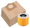 15 Staubsaugerbeutel 6.959-130.0 + 1 Filter für Kärcher WD3 Produktbild-Vorschau 1