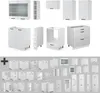 Küchenzeile Vicco Fame-Line Weiß Landhaus/Weiß 235 cm ohne Produktbild-Vorschau 8