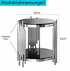 okwish Kleiner Couchtisch Beistelltisch mit Stauraum und Produktbild-Vorschau 7