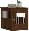 vidaXL Gabbia per cani in stile arredamento in rovere Anteprima dell’immagine prodotto 4