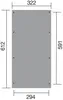 Einzelcarport 617 Gr.2 ohne Dach B x T x H 322 x 612 x 233 Produktbild-Vorschau 7