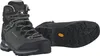 A pair of hiking boots shown from a slightly angled side view, with one boot in focus and the other slightly behind and to the side, showing its sole. Produktbild-Vorschau