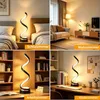 LED‑Tischlampe Spiralform, USB‑Schreibtischlampe, Produktbild-Vorschau 9