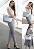 Caspar Klassisch Elegante Leder Handtasche Damen Tasche mit Produktbild-Vorschau 2