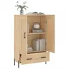 vidaXL Highboard Sonoma-Eiche 69,5x31x115 cm Holzwerkstoff Produktbild-Vorschau 4