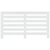 vidaXL Rivestimento per radiatori bianco 149x20x82 cm Anteprima dell’immagine prodotto 3