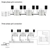 Inverter solare, alta efficienza, design impermeabile, 800W Anteprima dell’immagine prodotto 5