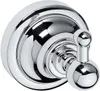 BETRO CHROM Kleiderhaken Messing Chrom 65x65x65 mm für Bad Produktbild-Vorschau 1